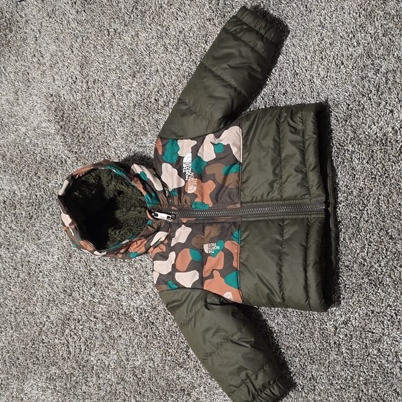 Reversible North Face Coat with Hood